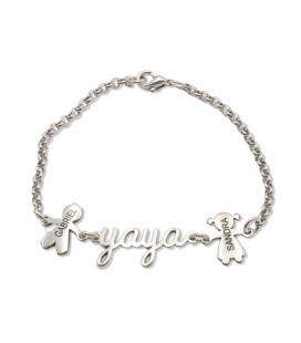 Pulsera eslabón fino YAYA