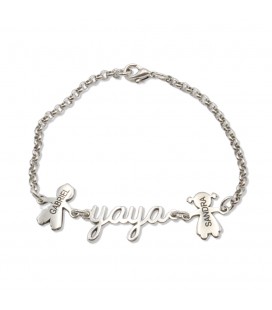 Pulsera eslabón fino YAYA