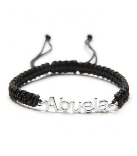 Pulsera macramé ABUELA