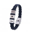 Pulsera cuero trenzado - TRENDY