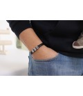 Pulsera cuero trenzado - TRENDY