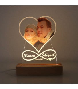 Lámpara led MARCO CON FOTO