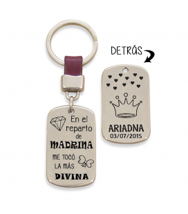 Llavero cuero  - REPARTO MADRINA