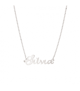 Collar con nombre - PLATA DE LEY 925