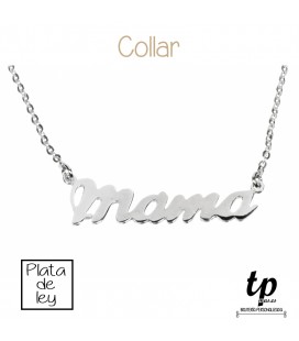 Collar MAMÁ - PLATA DE LEY 925