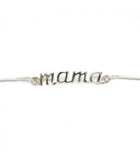 Pulsera MAMÁ mod. 2- PLATA DE LEY 925