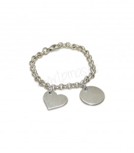 Pulsera CHAPA y CORAZÓN