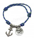 Pulsera cuerda - ANCLA / CHAPA