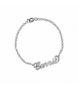 Pulsera con nombre - PLATA DE LEY 925