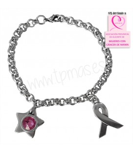 Pulsera eslabones CÁNCER DE MAMA