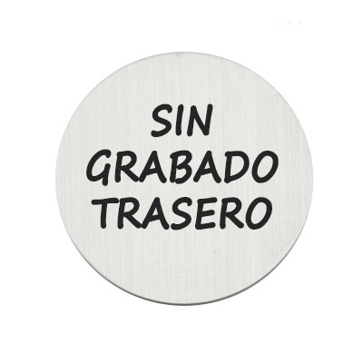 Sin grabado trasero